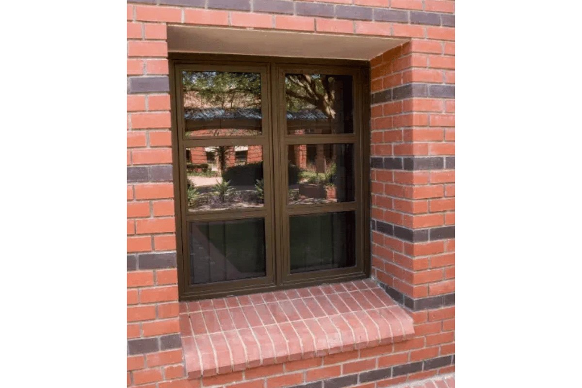 Aluminum and wood windows