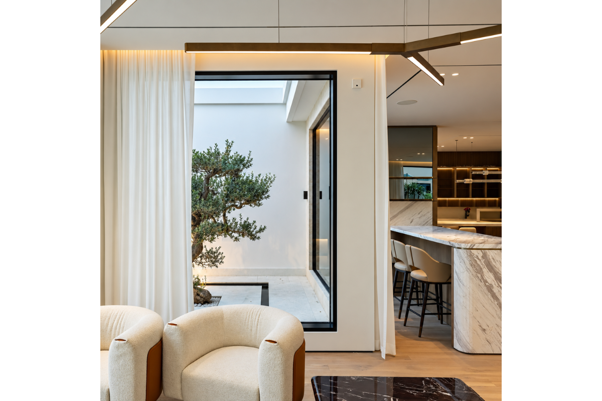 How Glazing Opened Up the Living Room at Our Jumeirah Golf Estates Project